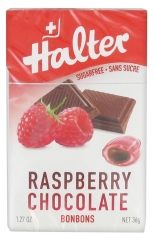 Halter Bonbons Sans Sucres Framboise Chocolat 36 g Halter Bonbons Sans Sucres Framboise Chocolat 36 g