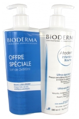 Bioderma Atoderm Intensive Baume Ultra-Apaisant Lot de 2 x 500 ml Bioderma Atoderm Intensive Baume Ultra-Apaisant Lot de 2 x 500 ml