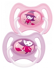 MAM Anneau Nuit 2 Sucettes Anatomique Silicone 18 Mois et + MAM Anneau Nuit 2 Sucettes Anatomique Silicone 18 Mois et +