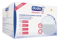 Dodie Ultra-Thin Breast Pads Day 100 Pads Dodie Ultra-Thin Breast Pads Day 100 Pads