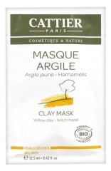 Cattier Yellow Clay Mask Dry Skin 12,50ml Cattier Yellow Clay Mask Dry Skin 12,50ml