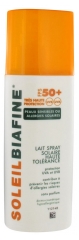 SoleilBiafine Lait Spray Solaire FPS 50+ Peaux Sensibles 200 ml SoleilBiafine Lait Spray Solaire FPS 50+ Peaux Sensibles 200 ml