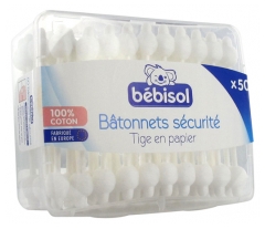 Bébisol 50 Cotton Buds Security Tips in Paper Bébisol 50 Cotton Buds Security Tips in Paper