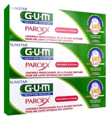 GUM Paroex Toothpaste Gel 3 x 75ml GUM Paroex Toothpaste Gel 3 x 75ml