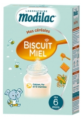 Modilac Biscuit Miel de 6 Mois à 3 Ans 300 g Modilac Biscuit Miel de 6 Mois à 3 Ans 300 g
