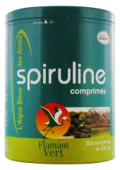 Flamant Vert Spiruline 300 Comprimés de 500 mg Flamant Vert Spiruline 300 Comprimés de 500 mg