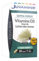 Juvamine Vitamine D3 30 Gélules Juvamine Vitamine D3 30 Gélules
