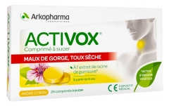 Arkopharma Activox Comprimé à Sucer 24 Comprimés Arkopharma Activox Comprimé à Sucer 24 Comprimés