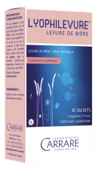 Laboratoire Carrare Lyophilevure Levure de Bière 30 Sachets Laboratoire Carrare Lyophilevure Levure de Bière 30 Sachets