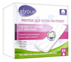 Unyque 24 Protège-Slips Extrafin Pochettes Individuelles Unyque 24 Protège-Slips Extrafin Pochettes Individuelles