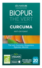 Biopur Grüner Tee Kurkuma Anti-Oxidans 20 Beutel Biopur Grüner Tee Kurkuma Anti-Oxidans 20 Beutel
