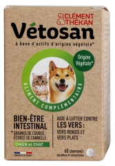 Clément Thékan Vétosan Intestinal Well-Being 60 Tablets Clément Thékan Vétosan Intestinal Well-Being 60 Tablets