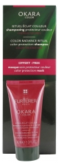 Furterer Okara Color Radiance Ritual Color Protection Shampoo 200ml + Color Protection Mask 30ml Free Furterer Okara Color Radiance Ritual Color Protection Shampoo 200ml + Color Protection Mask 30ml Free