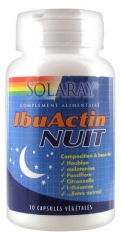 Solaray IbuActin Nuit 30 Capsules Végétales Solaray IbuActin Nuit 30 Capsules Végétales