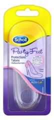 Scholl Party Füße Fersenschutz 1 Paar Scholl Party Füße Fersenschutz 1 Paar