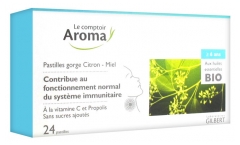 Le Comptoir Aroma Pastilles Gorge Citron Miel 24 Pastilles Le Comptoir Aroma Pastilles Gorge Citron Miel 24 Pastilles