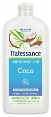 Natessance Organic Coconut Shower Cream 500ml Natessance Organic Coconut Shower Cream 500ml