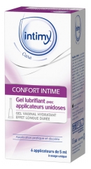 Intimy Lubricating Gel with Single Doses Applicators 6 Applicators of 5ml