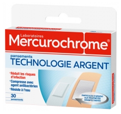 Mercurochrome Silver Technology 30 Strips Mercurochrome Silver Technology 30 Strips