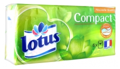 Lotus Compact Handkerchiefs 6 Sachets Lotus Compact Handkerchiefs 6 Sachets