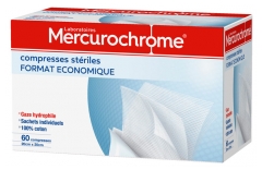 Mercurochrome 60 El Algodón Estéril Comprime el Tamaño Económico Mercurochrome 60 El Algodón Estéril Comprime el Tamaño Económico