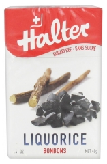 Halter Bonbons Sans Sucres Réglisse 40 g Halter Bonbons Sans Sucres Réglisse 40 g