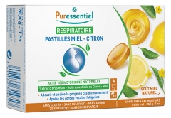 Puressentiel Atemwegshonig Zitronenpastillen 18 Pastillen Puressentiel Atemwegshonig Zitronenpastillen 18 Pastillen