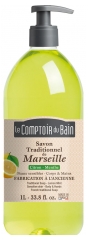 Le Comptoir du Bain Lemon-Mint Marseille Traditional Soap 1 L Le Comptoir du Bain Lemon-Mint Marseille Traditional Soap 1 L