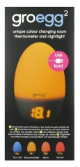 The Gro Company Groegg2 Veilleuse Thermomètre 2en1 The Gro Company Groegg2 Veilleuse Thermomètre 2en1