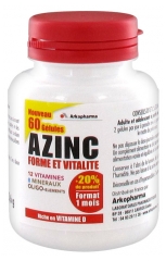 Arkopharma Azinc Forme et Vitalité 60 Gélules Arkopharma Azinc Forme et Vitalité 60 Gélules
