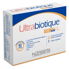 Nutrisanté Ultrabiotique ORL Nacht Tag 10 Kapseln Nutrisanté Ultrabiotique ORL Nacht Tag 10 Kapseln