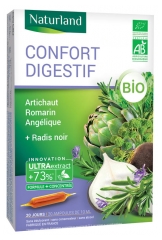 Naturland Digestive Comfort Organic 20 Drinkable Phials of 10ml Naturland Digestive Comfort Organic 20 Drinkable Phials of 10ml