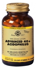 Solgar Advanced 40+ Acidophilus 60 Vegetable Capsules Solgar Advanced 40+ Acidophilus 60 Vegetable Capsules