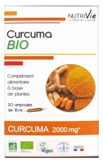 Nutrivie Curcuma Bio 20 Ampoules Nutrivie Curcuma Bio 20 Ampoules