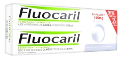 Fluocaril Dentifrice Blancheur Bi-Fluoré Lot de 2 x 75 ml Fluocaril Dentifrice Blancheur Bi-Fluoré Lot de 2 x 75 ml