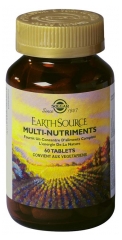 Solgar Earth Source Multi-Nutriments 60 Comprimés Solgar Earth Source Multi-Nutriments 60 Comprimés