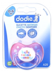 Dodie Anatomischer Schnuller Silikon 0-6 Monate N°A20 Dodie Anatomischer Schnuller Silikon 0-6 Monate N°A20