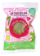 Benecos Natural Care Konjac Sponge with Green Tea Combination to Dry Skins Benecos Natural Care Konjac Sponge with Green Tea Combination to Dry Skins