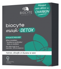 Biocyte Mask Détox Charbon 4 Masques Biocyte Mask Détox Charbon 4 Masques