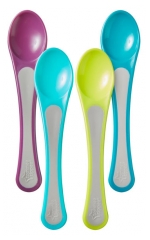 Tommee Tippee 4 Cuillères de Sevrage 6 Mois et + Tommee Tippee 4 Cuillères de Sevrage 6 Mois et +
