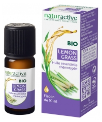 Naturactive Organic Essential Oil Lemongrass 10ml Naturactive Organic Essential Oil Lemongrass 10ml