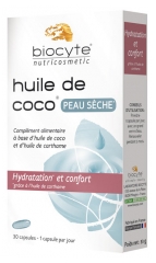 Biocyte Coconut Oil Dry Skin 20 Capsules Biocyte Coconut Oil Dry Skin 20 Capsules