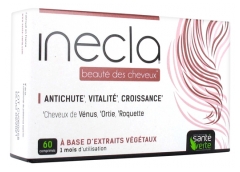 Santé Verte Inecla Beauté des Cheveux 60 Comprimés Santé Verte Inecla Beauté des Cheveux 60 Comprimés