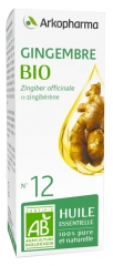 Arkopharma Organic Essential Oil Ginger (Zingiber Officinale) n°12 5ml Arkopharma Organic Essential Oil Ginger (Zingiber Officinale) n°12 5ml