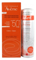 Avène Solaire Crème SPF 50+ 50 ml + Eau Thermale 50 ml Offerte Avène Solaire Crème SPF 50+ 50 ml + Eau Thermale 50 ml Offerte