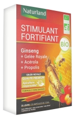 Naturland Organic Fortifying Stimulant 20 Phials of 10ml Naturland Organic Fortifying Stimulant 20 Phials of 10ml