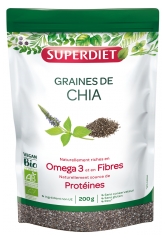 Super Diet Graines de Chia Bio 200 g Super Diet Graines de Chia Bio 200 g