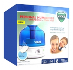 Vicks Humidificateur Personnel à Ultrason CoolMist VUL505E4 Vicks Humidificateur Personnel à Ultrason CoolMist VUL505E4