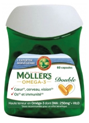 Möller's Omega-3 Double 60 Kapseln Möller's Omega-3 Double 60 Kapseln