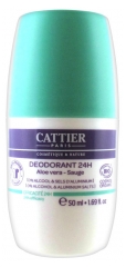 Cattier Déodorant 24H 50 ml Cattier Déodorant 24H 50 ml